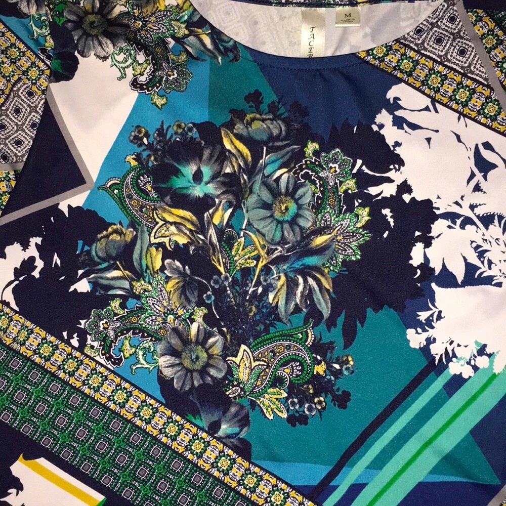 MOD PRINT Mini DRESS - Picture 2 of 2
